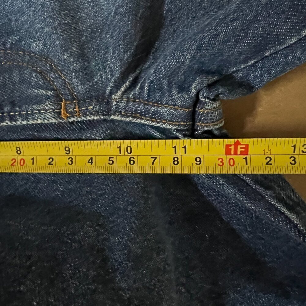 Boyish COBY Womens Denim High Waisted Sz 26 in TOP GUN - Picture 8 of 10